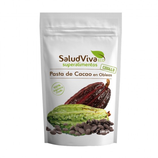 Pasta de Cacao en Obleas -...