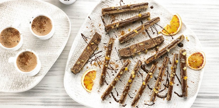 Receta de Pancake de Harina de Castaña: Flat fingers